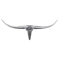 Nástenná dekorácia WOHNLING - strieborná, Modern, kov (74/35/5cm) - MID.YOU