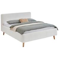 Polsterbett Mattis Abriamo Creme 160x200cm - Eichefarben/Birkefarben, Design, Holz/Textil (160/200cm) - MID.YOU