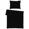 POVLEČENÍ Iris, 140/200cm, černá - černá, Moderní, textil (140/200cm) - Modern Living