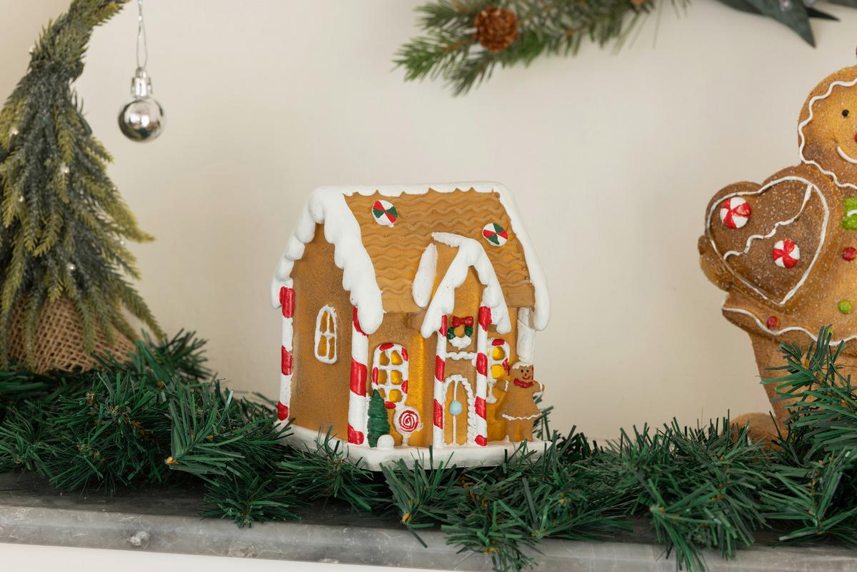 Dekohaus Nele - Multicolor, KONVENTIONELL, Kunststoff (10,5/10,5/13cm) - Luca Bessoni