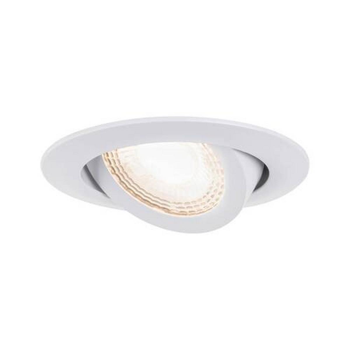 Deckenleuchte Ø 8,2 cm 1-Flammig Rund - Weiß, Basics, Kunststoff (8,2cm) - Paulmann