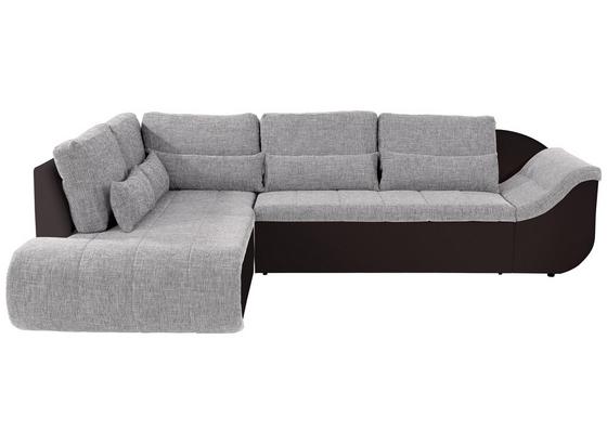 Wohnlandschaft in L-Form Carisma 210x300 cm - Hellgrau/Schwarz, MODERN, Textil (210/300cm) - Ombra Wohnlandschaft in L-Form Carisma 210x300 cm - Hellgrau/Schwarz, MODERN, Textil (210/300cm) - Ombra