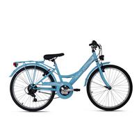 DaCapo Kinderfahrrad Snow blau - Blau, Basics, Metall (25/140/60cm)