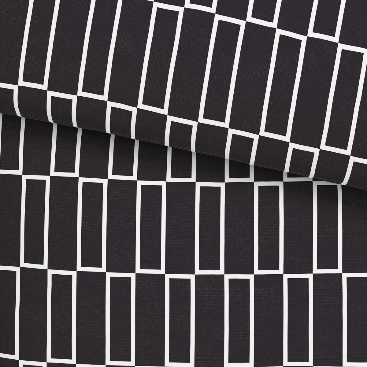 POVLEČENÍ Brigg, 140/200 cm - černá/světle zelená, textil (140/200cm) - Modern Living