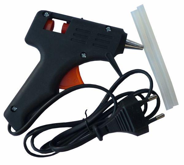 Ragasztópisztoly Fekete - konvencionális (6x15x15cm)