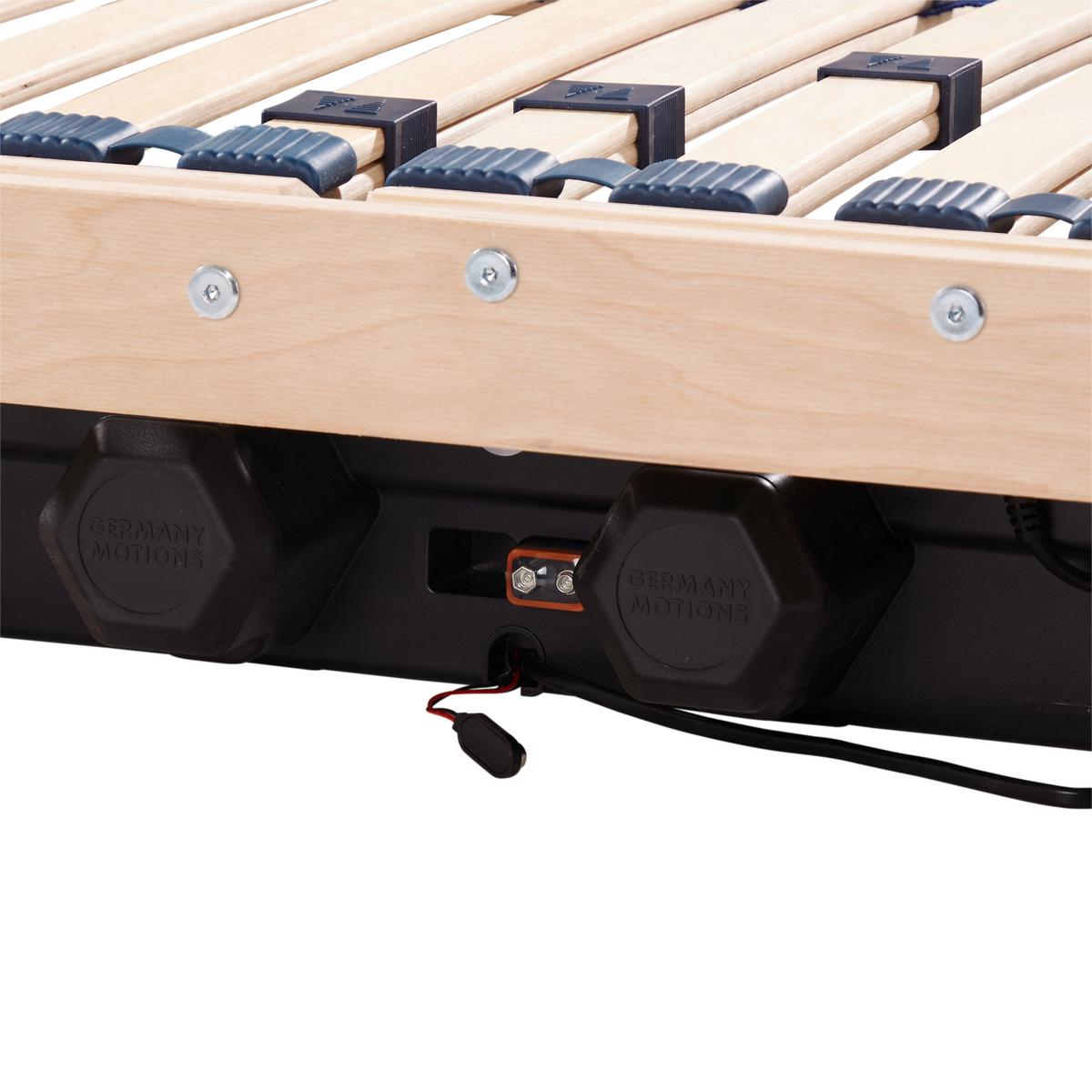 Elektrischer Lattenrost Primatex 120x200 Cm - Birkefarben, Holz (120/200cm) - Primatex