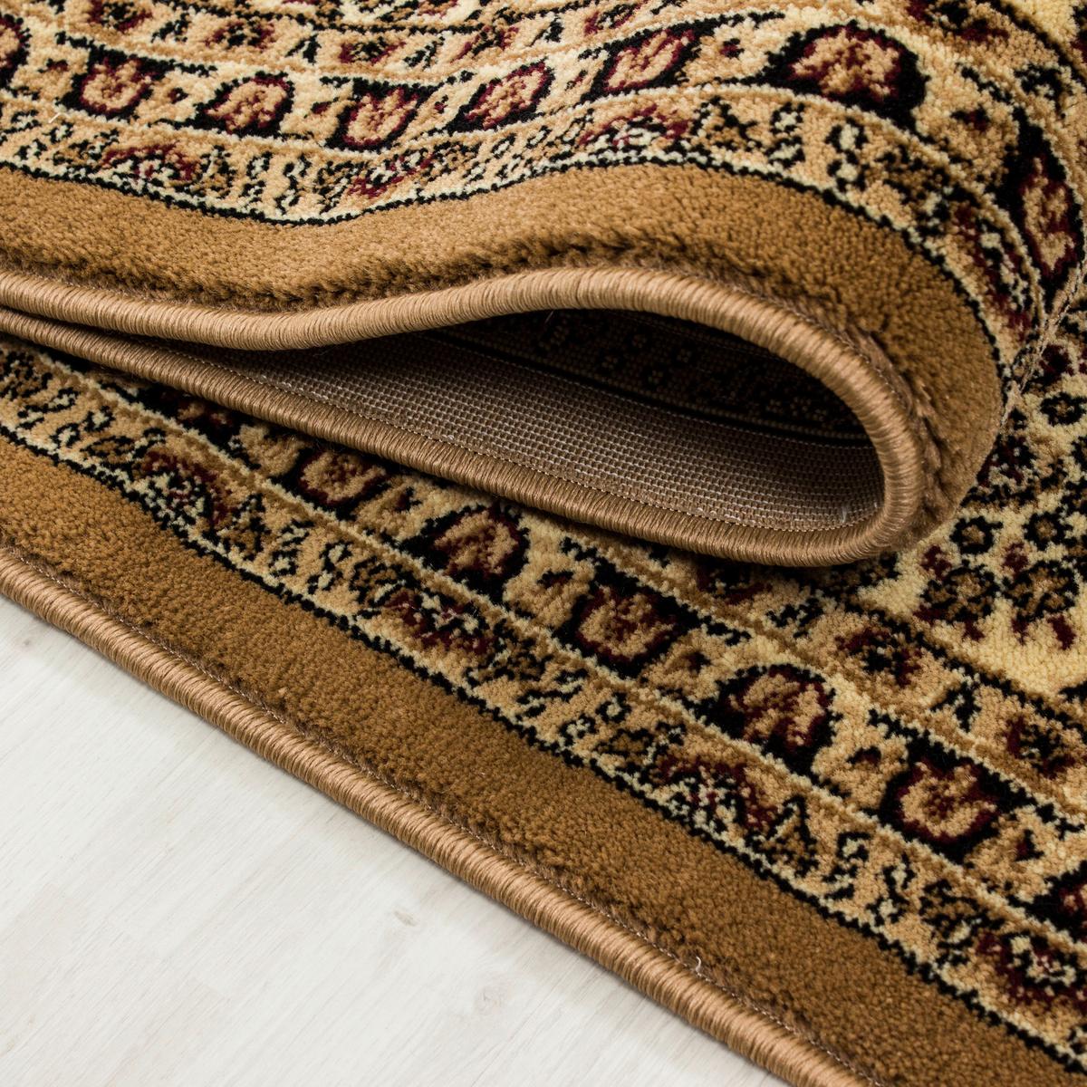 Orientalischer Webteppich Beige Marrakesh 80x150 cm - Beige, KONVENTIONELL, Textil (80/150cm)