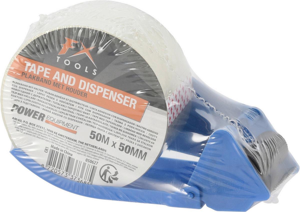 Ragasztószalag Adagolóval Cr1001220 - áttetsző, Basics, műanyag (5000cm)