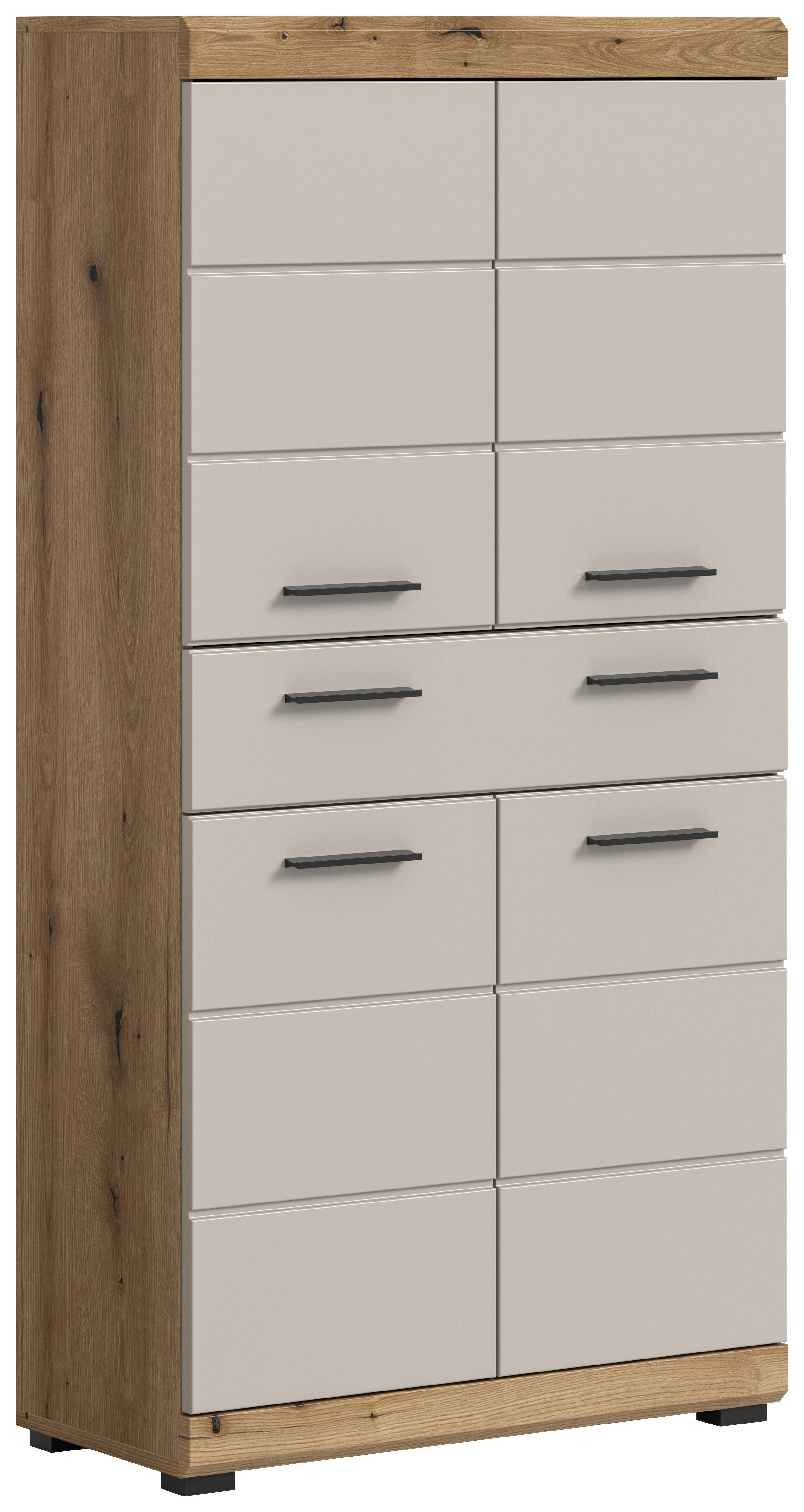Midischrank Scout Kaschmir/Naturfarben B: 74 cm