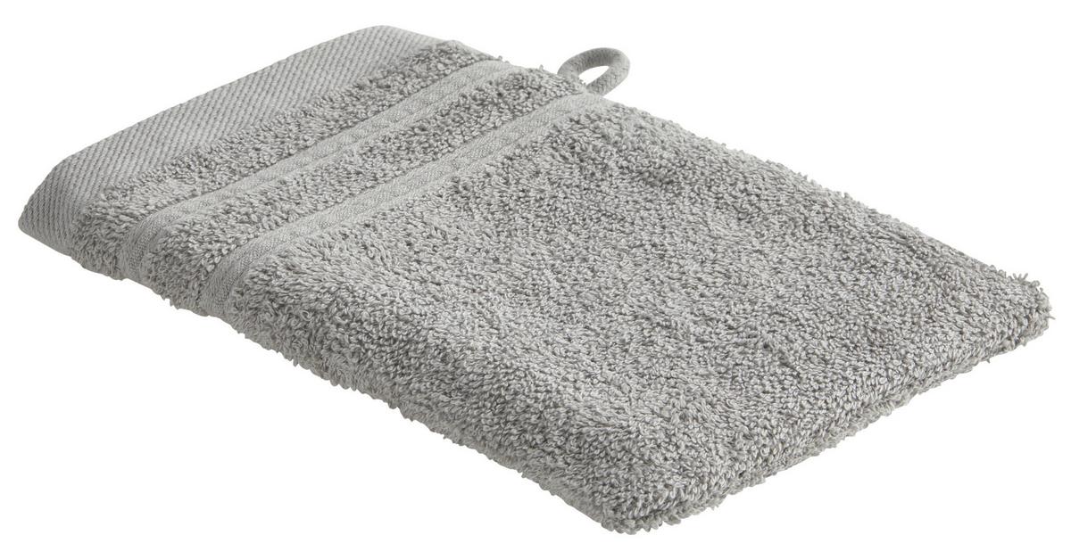 ŽÍNKA NA MYTÍ Melanie, 16/21cm, sv.šedá - světle šedá, textil (16/21cm) - Modern Living