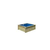 Pool-Set Minipool Percy 40160 Minipool Percy - Blau/Naturfarben, Basics, Holz (220/78/223cm)