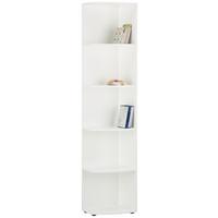 UKONČOVACÍ REGÁL MRK - biela, Konventionell, kompozitné drevo (30/185/38cm) - Mömax