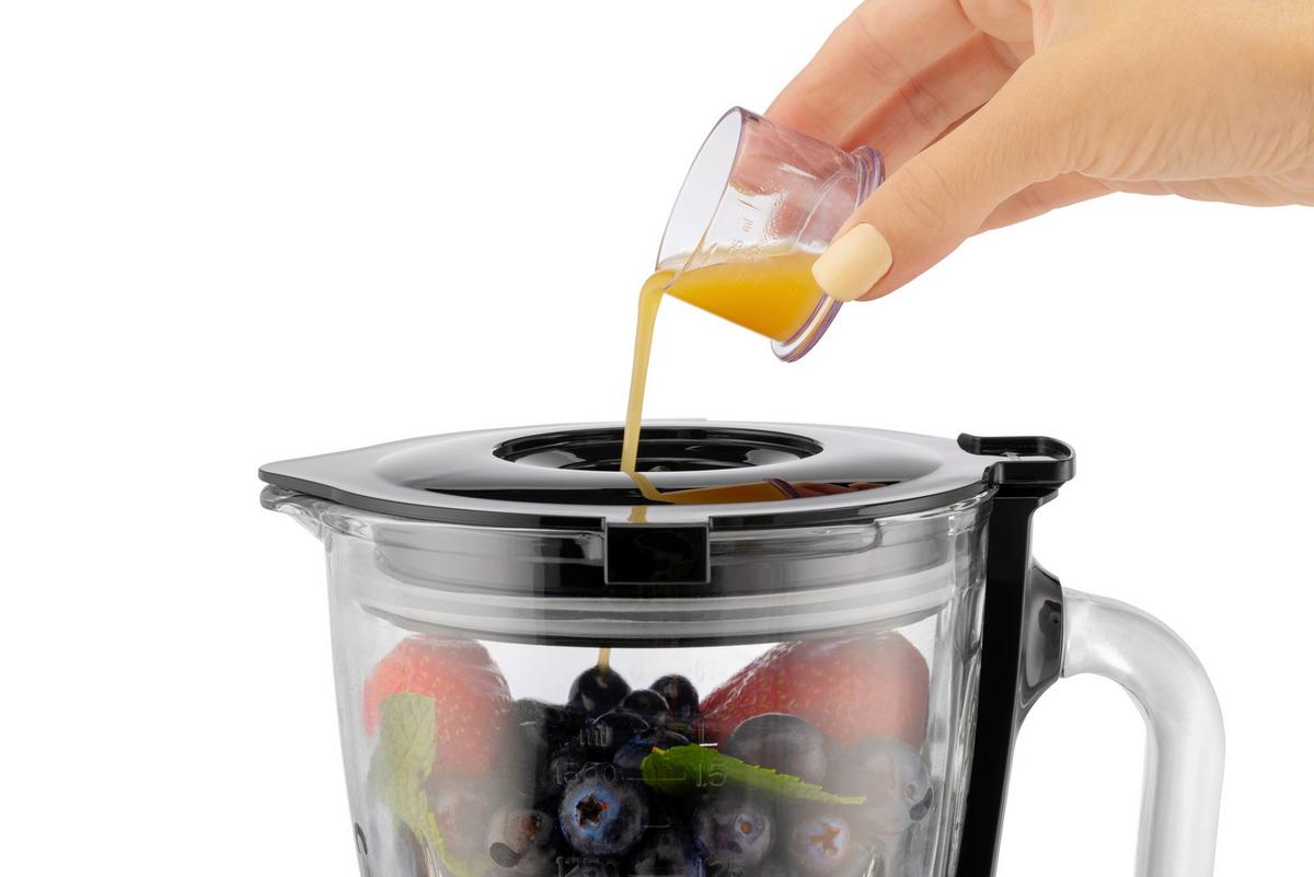 STANDMIXER 800W, 1,5 Liter - Edelstahlfarben, Basics, Glas/Kunststoff (18,5/41,5/17,2cm) - Gorenje