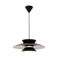 Hängeleuchte Carmen Schwarz D: 45 cm - Schwarz, Design, Metall (45/15cm) - Nordlux