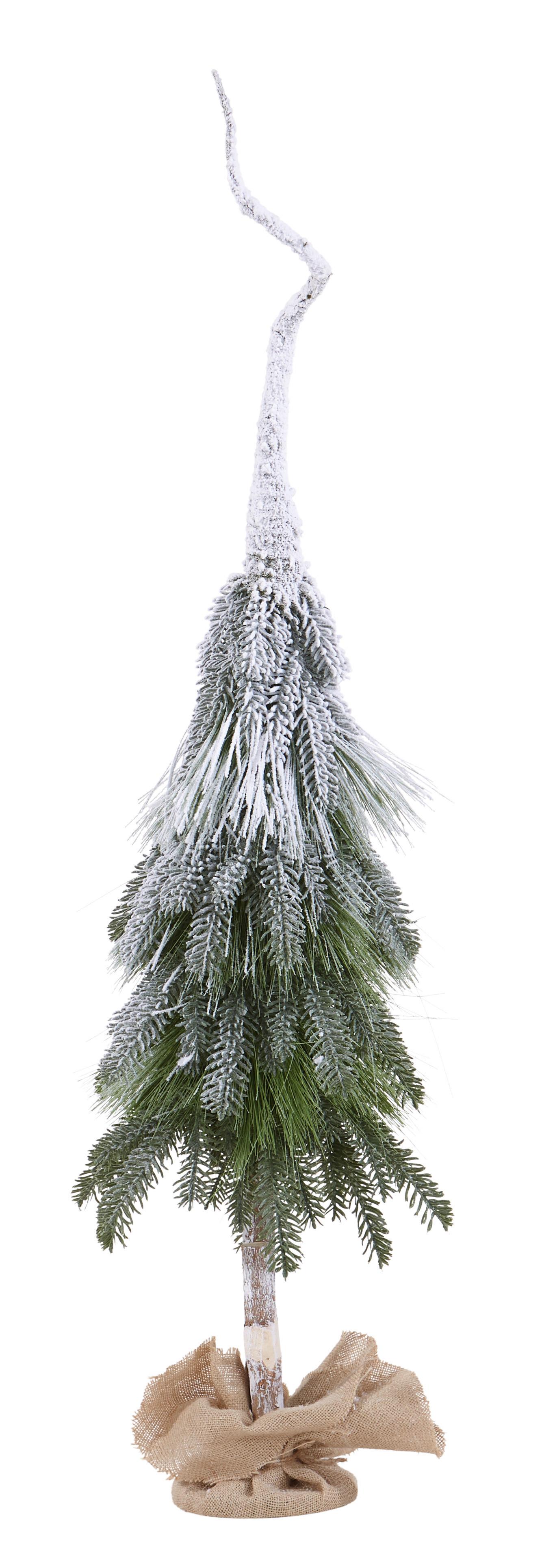 Dekor Fa Dawina - barna/fehér, Basics, műanyag/fa (30/120cm) - Ondega