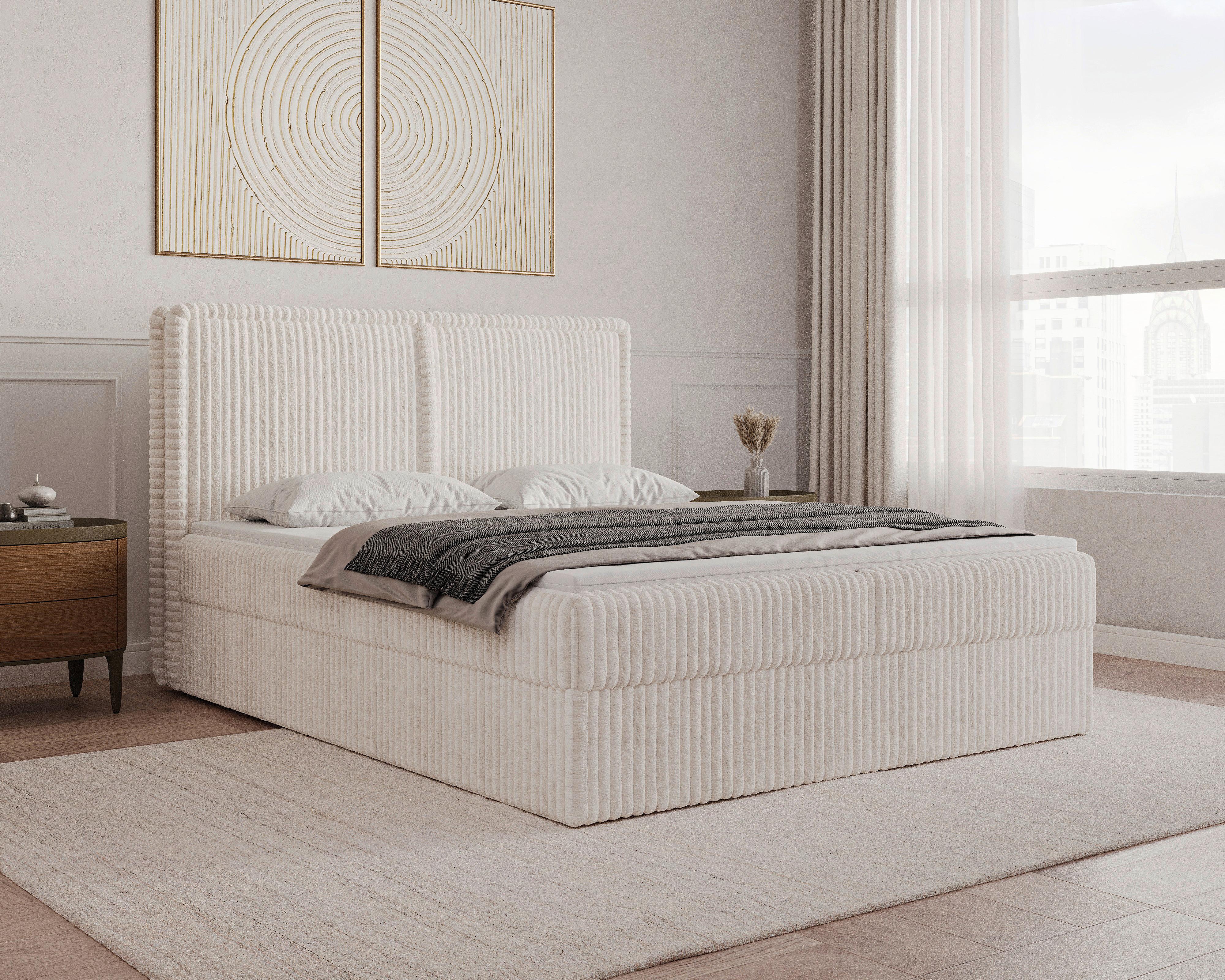 Boxbett Barcelona LF: 160x200 Beige
