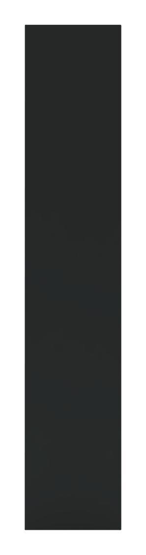 Schranktür Unit B:45cm Anthrazit Dekor - Anthrazit, MODERN, Holzwerkstoff (45,4/202,6cm) - Ombra