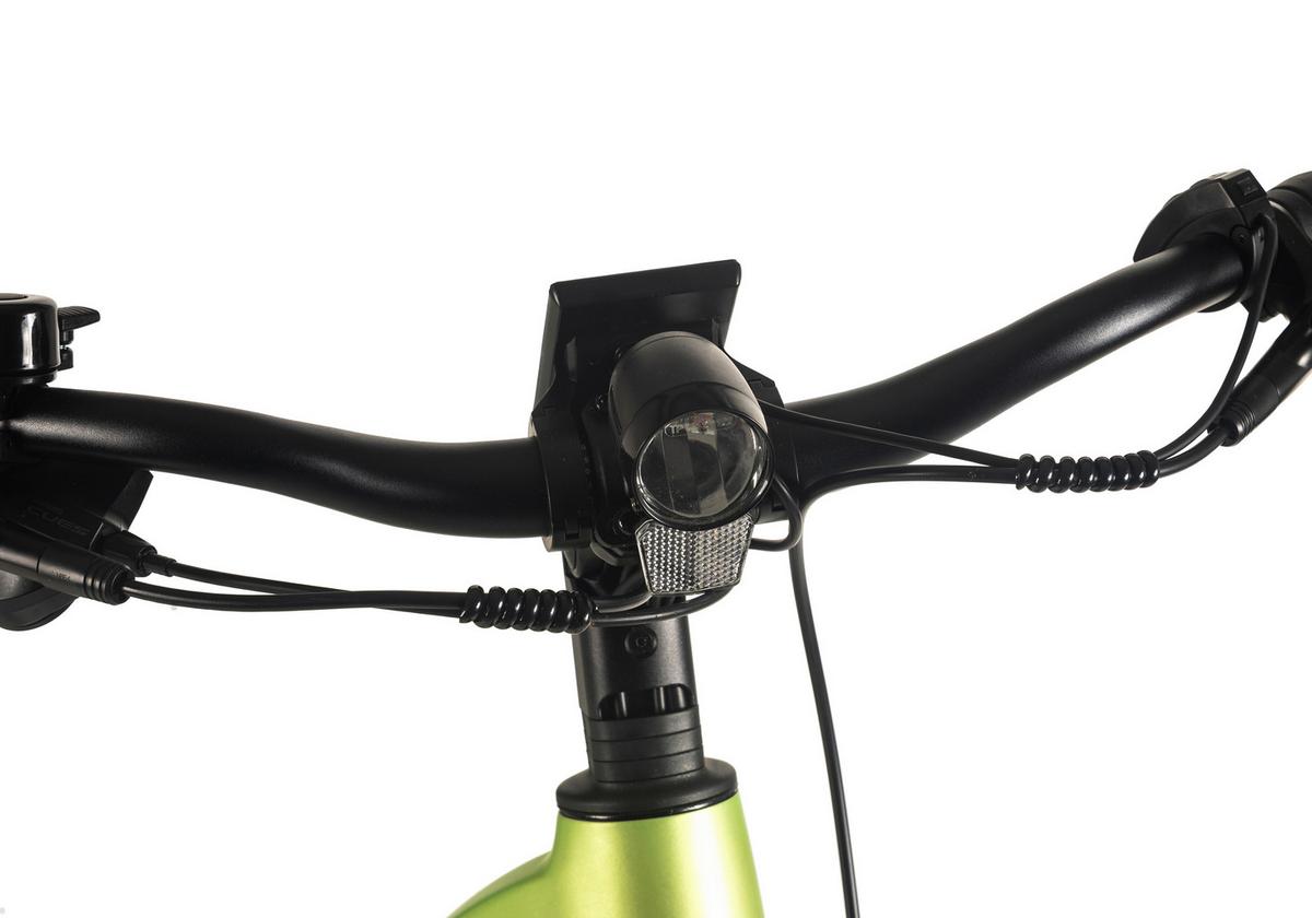 E-Citybike 28'' Grün Matt - Grün, LIFESTYLE, Metall (180/70/100cm)
