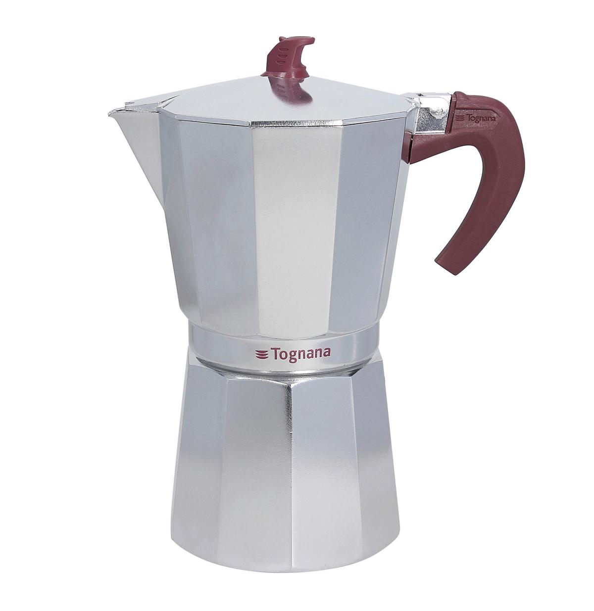 Espressokocher Grancucina - Grau, Basics, Metall (26/14/17cm) - Tognana