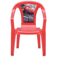 Kinder-Gartensessel Cars Sedia +tavolo Kunststoff Rot - Rot, MODERN, Kunststoff (36,5/40/52cm)