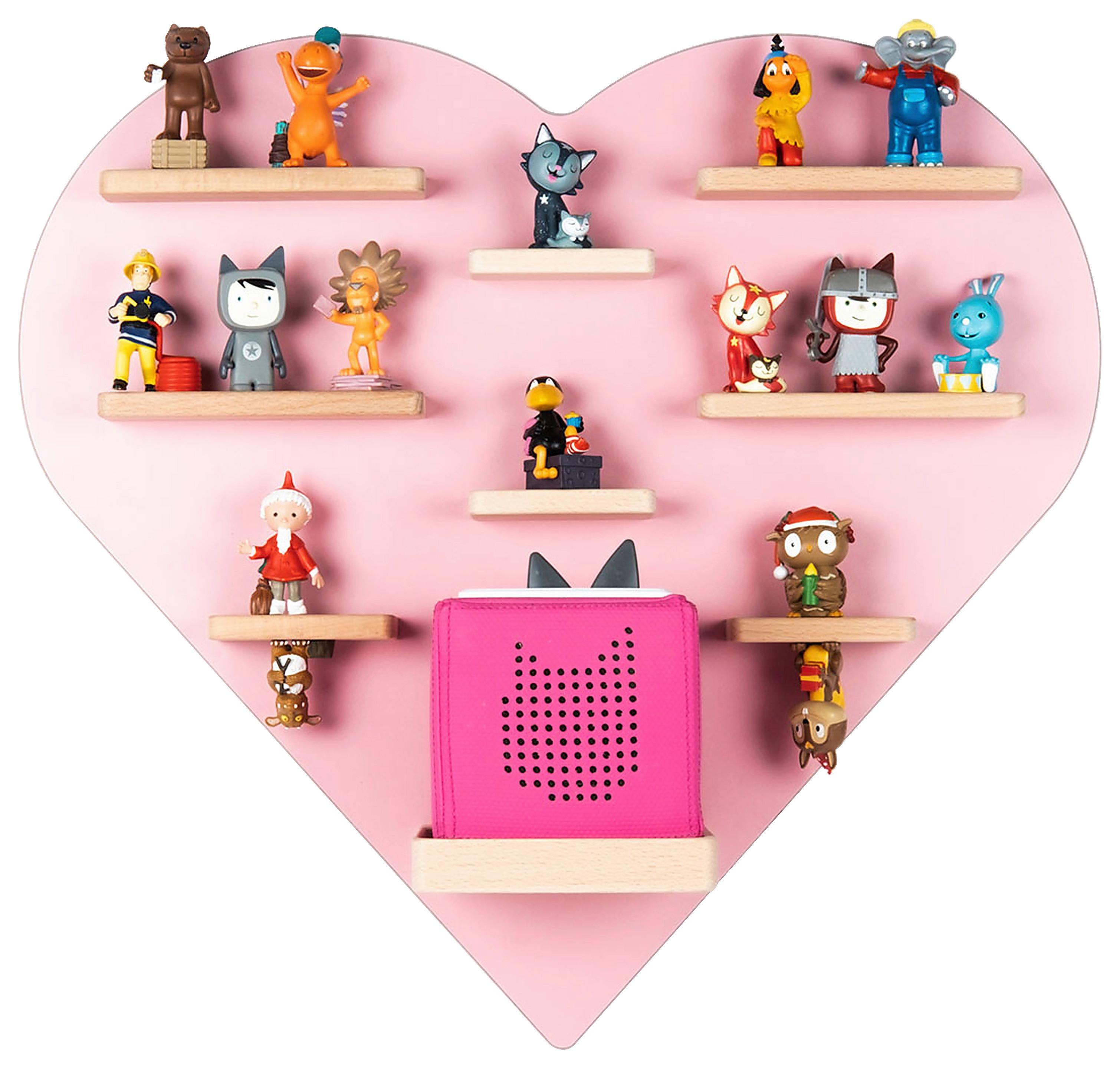 Kinderregal Boarti Rosa B: 54 cm - Rosa, MODERN, Holzwerkstoff (54/51/19cm) - Livetastic