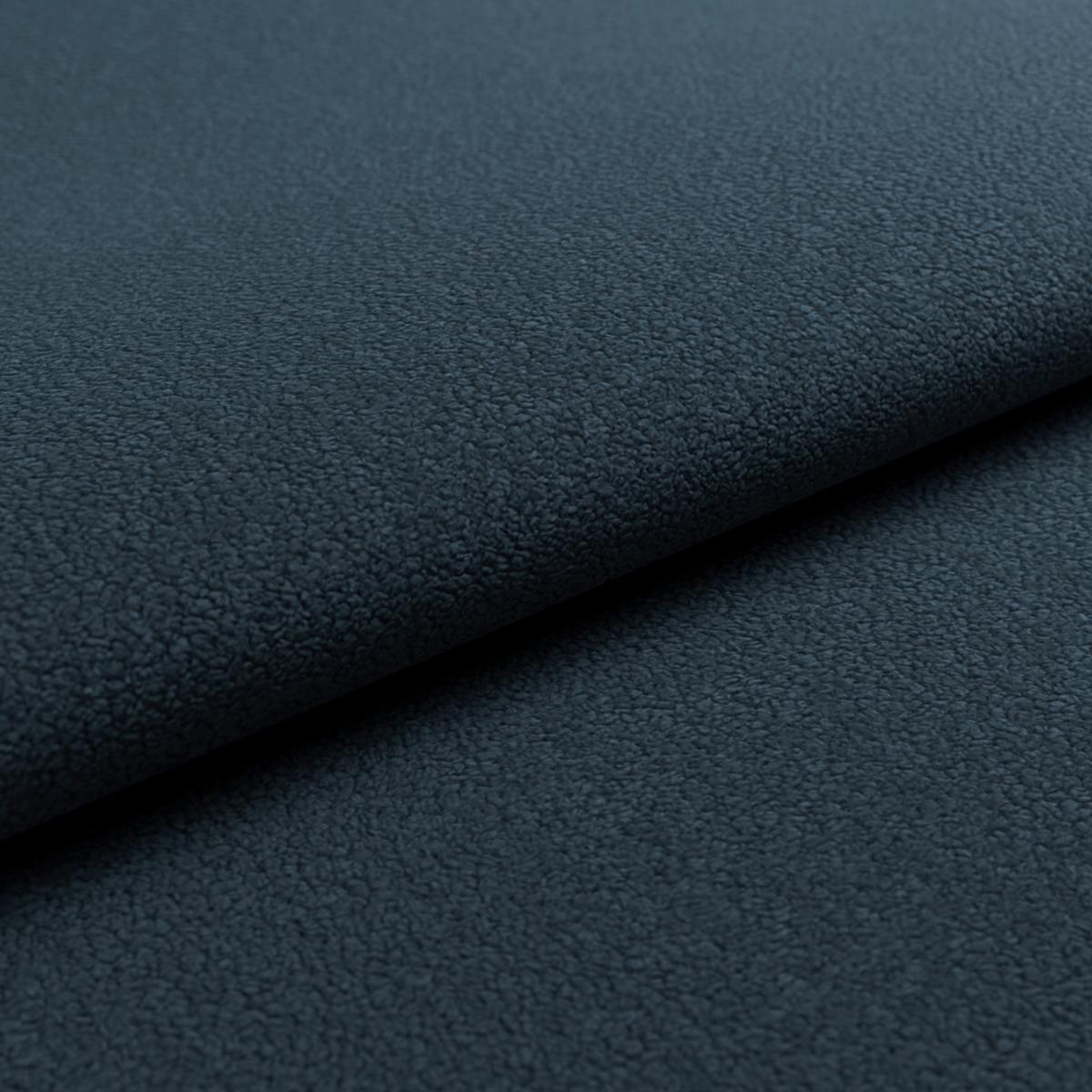 Boxspringbett Mira Boucle Dunkelblau,lf:120x200cm - Silberfarben/Perlmutt, KONVENTIONELL, Holz/Textil (120/200cm)