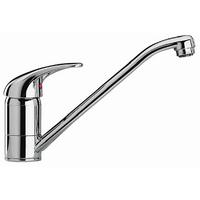 Küchenarmatur Ultra Chrom Schwenkbar Niederdruck - Chromfarben, LIFESTYLE, Kunststoff/Metall (12,2cm) - Schütte