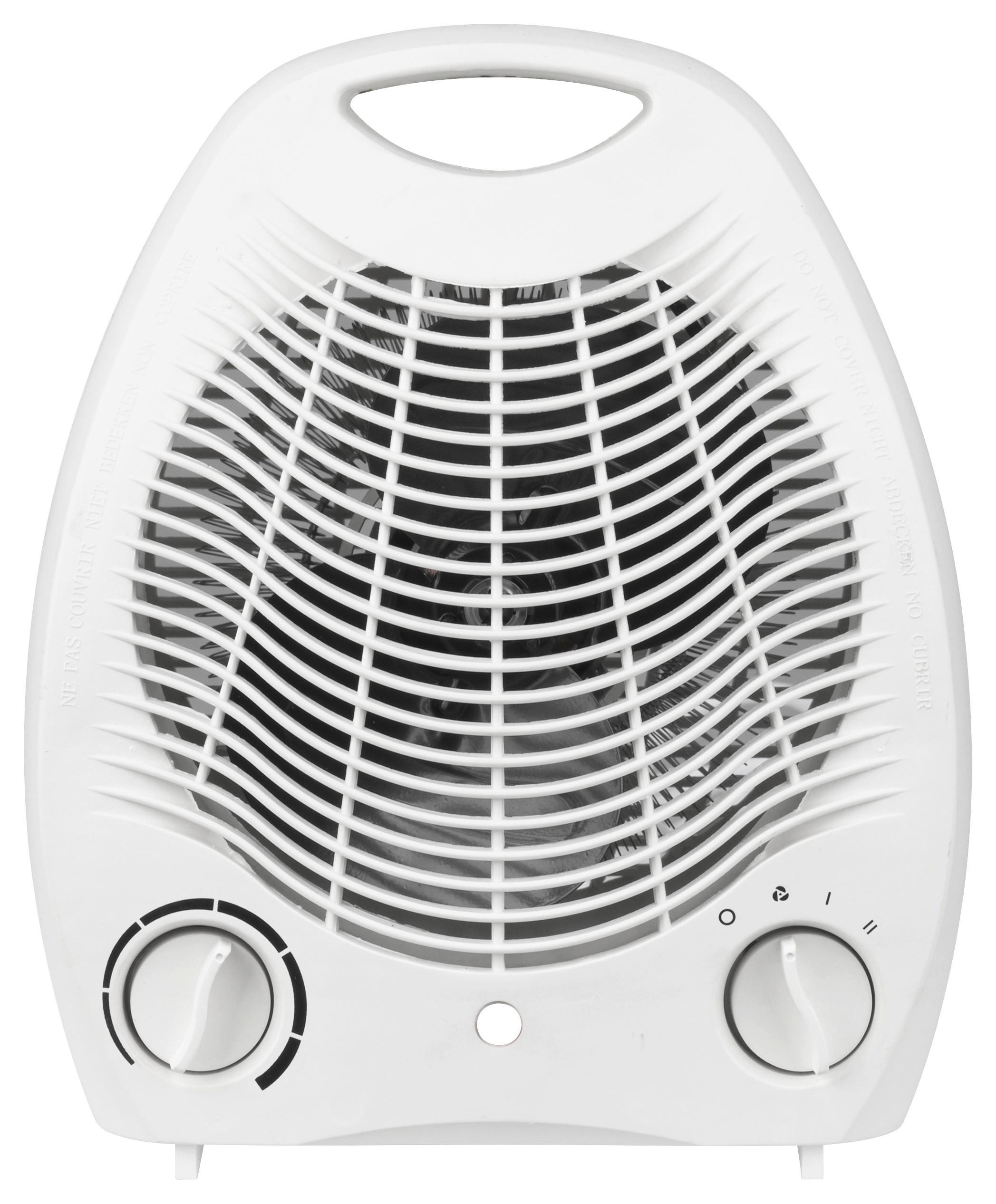 Heizstrahler Worm in Weiß max. 1000/2000 Watt - bílá, Konvenční, plast (22/12,5/26cm) - Insido