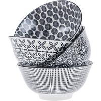 MISKA NA CEREÁLIE Shiva - čierna/biela, Lifestyle, keramika (15,5/7,5cm) - Modern Living