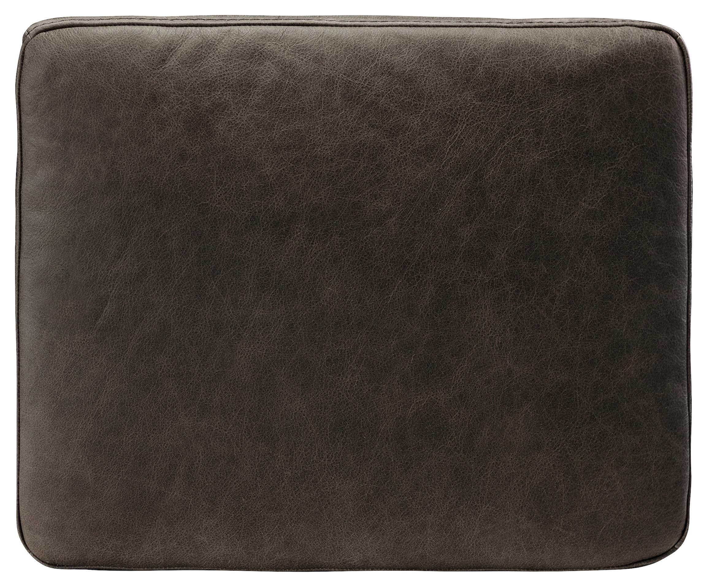 Zierkissen Spring Echtleder Fango, B: 52 cm - Fango, Design, Leder (52/42/7cm) - Livetastic