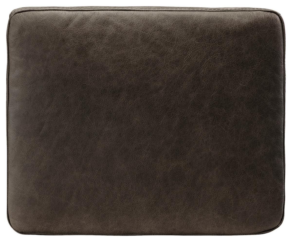 Zierkissen Spring Echtleder Fango, B: 52 cm - Fango, Design, Leder (52/42/7cm) - Livetastic