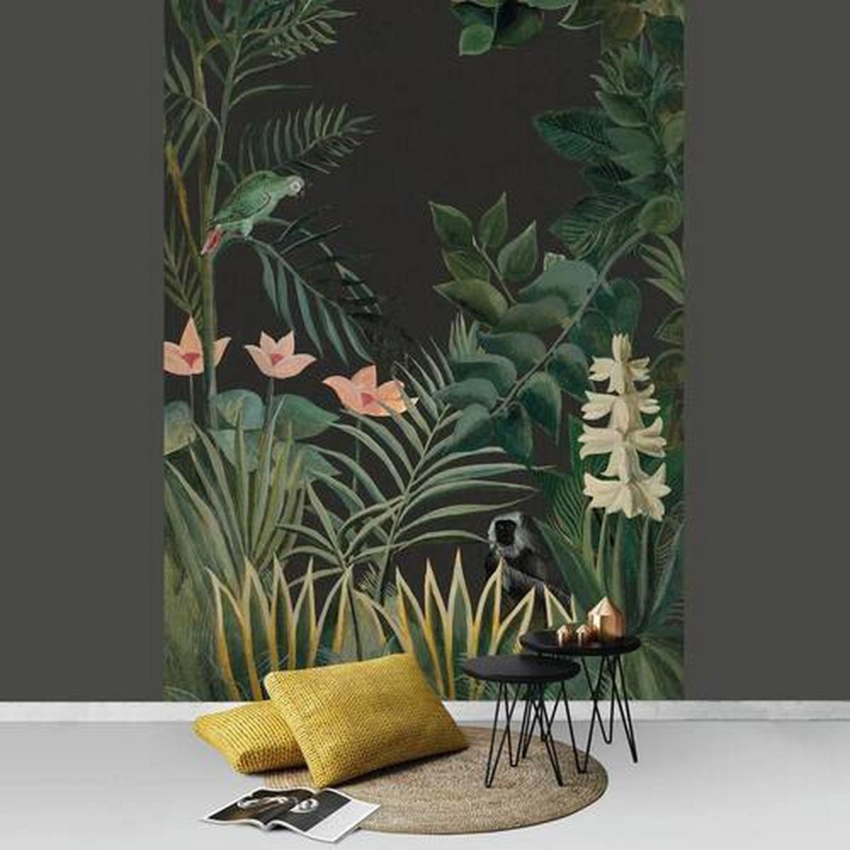 Fototapete Into The Bush - Multicolor, Basics, Papier/Kunststoff (200/280cm)