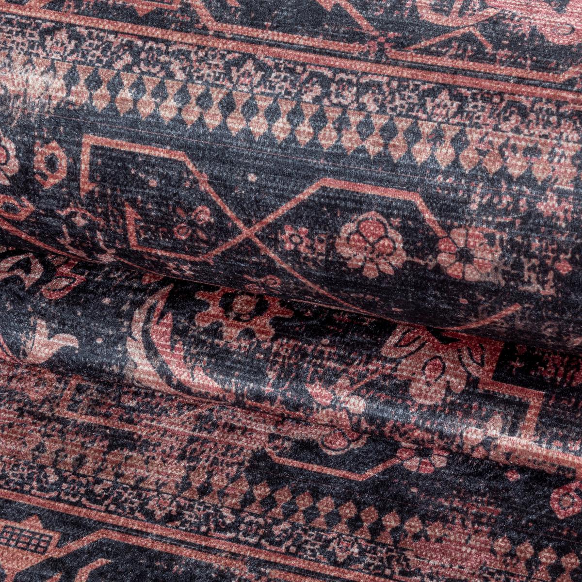 Läufer Fiesta - Rot, Design, Textil (80/250cm) - Novel