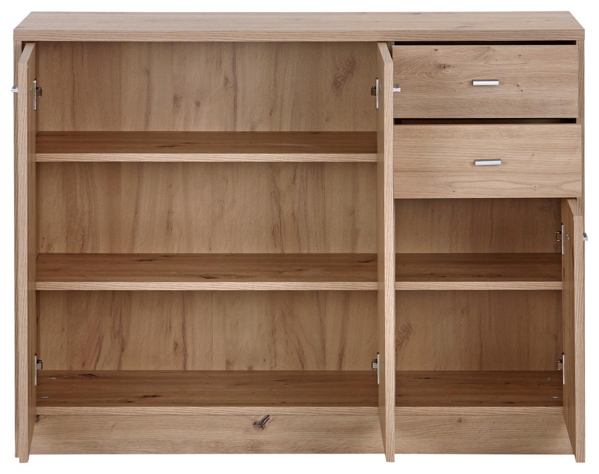 KOMODA 4-YOU NEW YUK05 - dub artisan, Moderní, kompozitní dřevo (109,1/85,4/34,6cm)