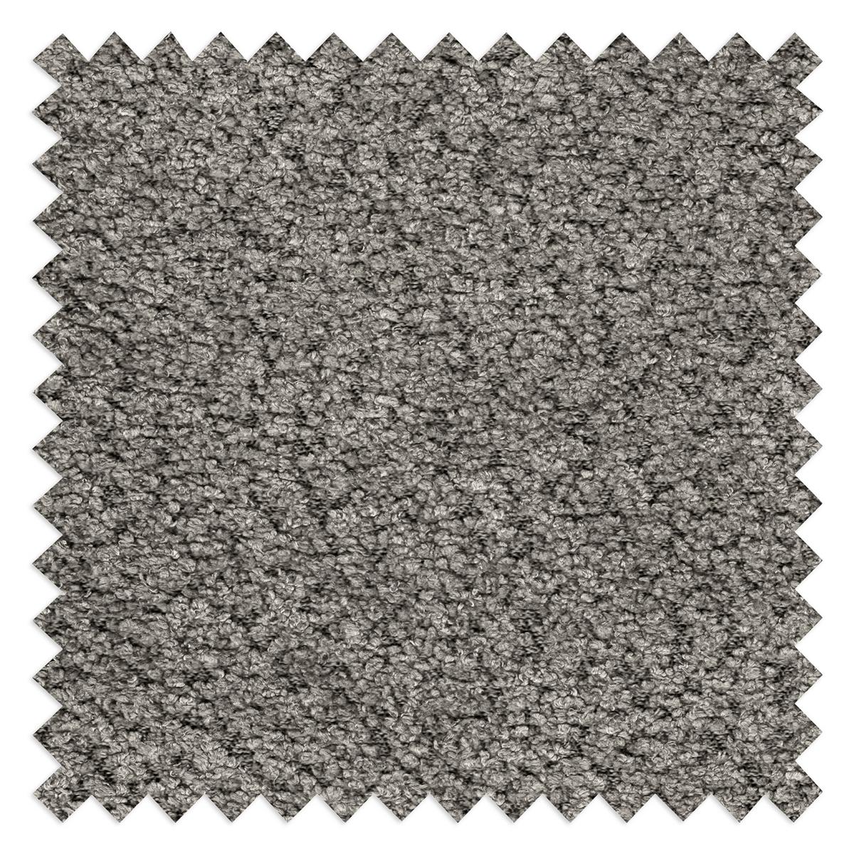 Ecksofa Bretania Dunkelgrau S: 113x300 cm - Dunkelgrau/Schwarz, Design, Textil (113/300cm) - Livetastic