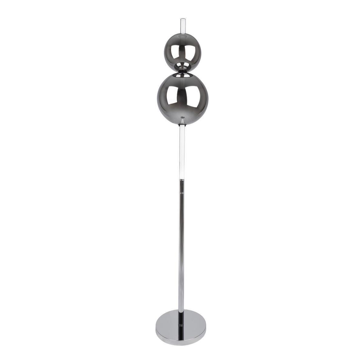 Led-stehleuchte 2072042 Nova - Chromfarben, Design, Glas/Metall (25/149,7cm) - Näve