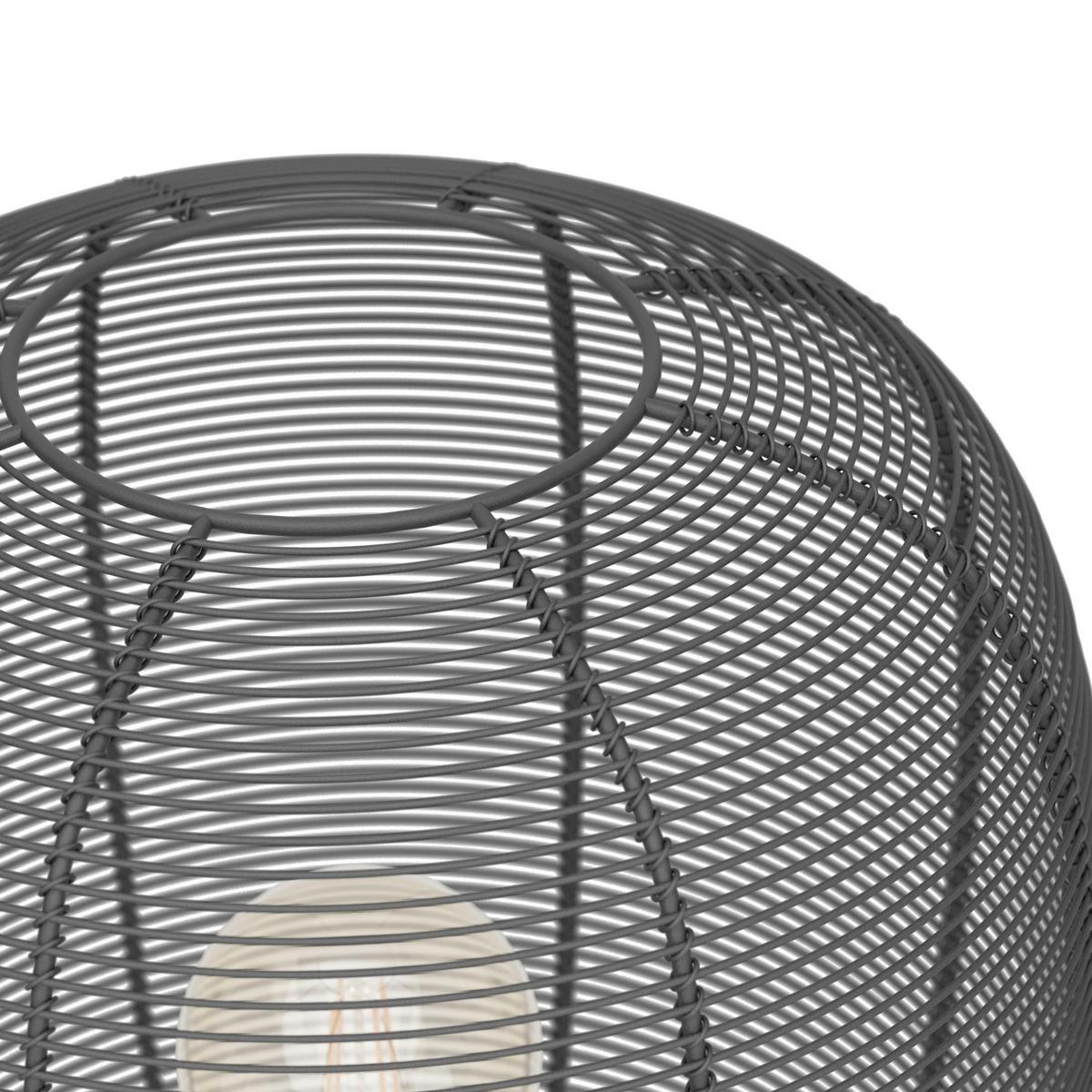 Stehleuchte 43968 Rinroe - Schwarz, Basics, Metall (33/141cm) - Eglo