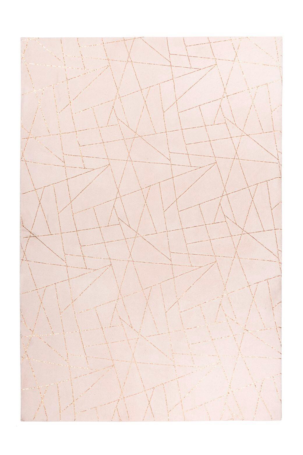 Teppich Bijou Creme/goldfarben, 80x150 Cm