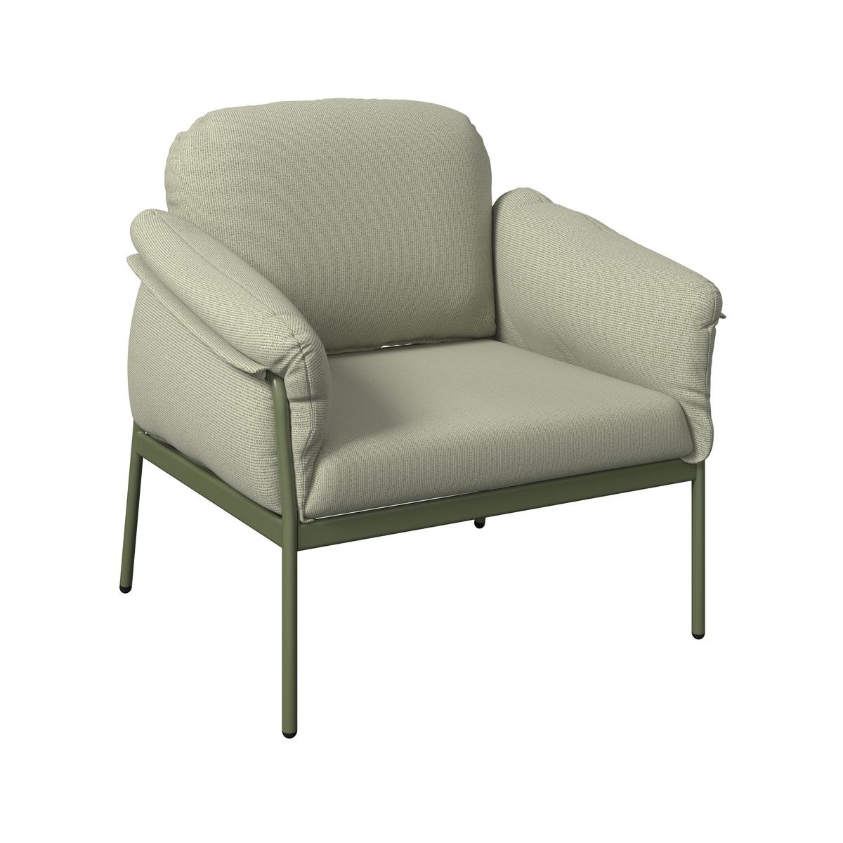 Balkonset Delhi - Transparent/Grün, Basics, Glas/Textil - Beldano