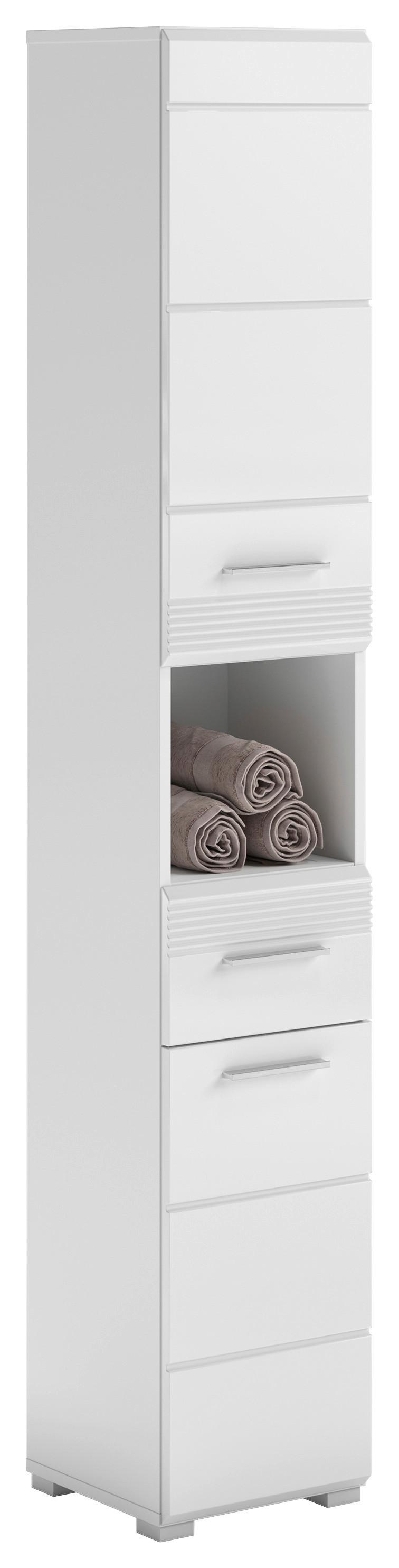 Hochschrank Linus Weiß B: 30 cm