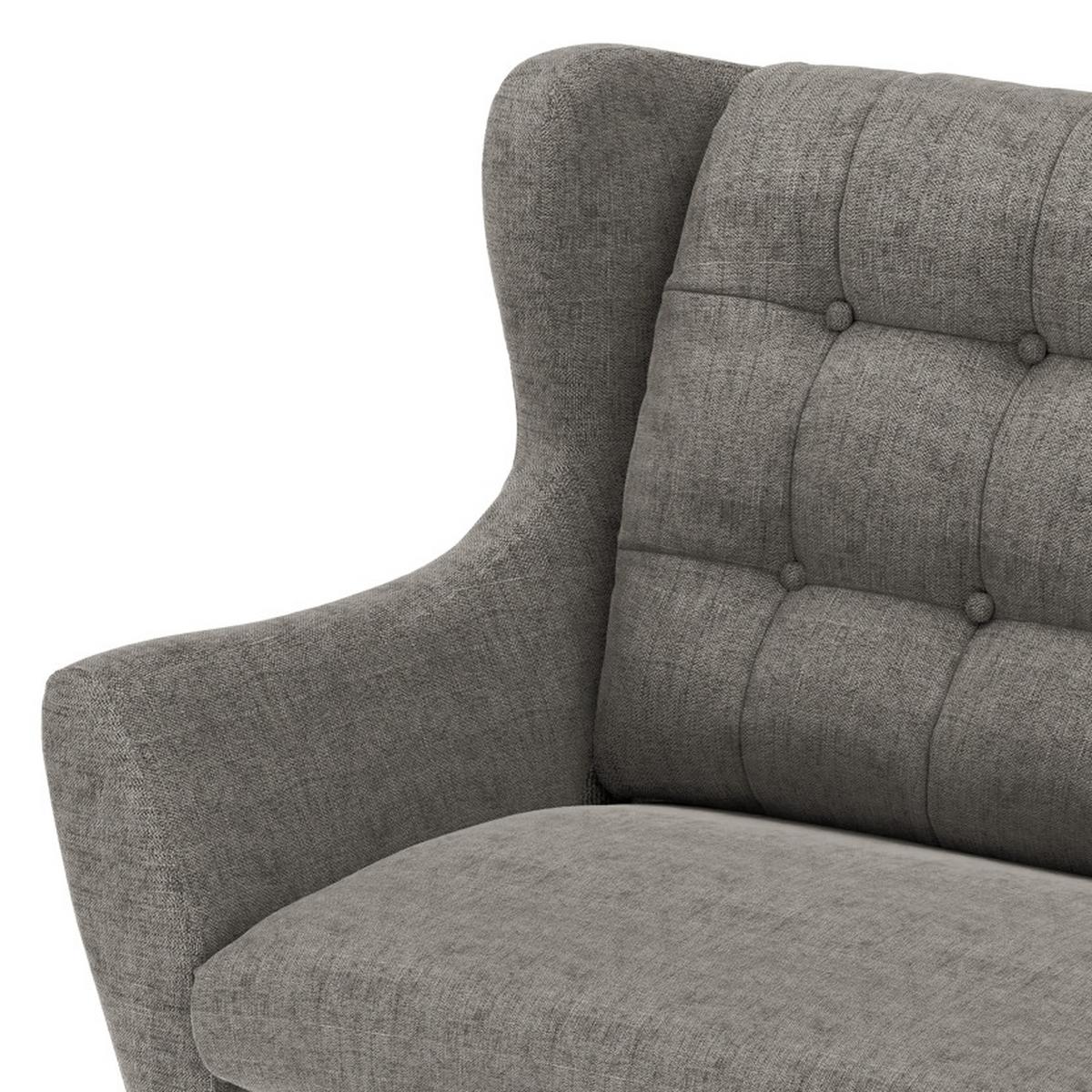 2-sitzer-sofa Henry, Dunkelgrau B: 144 Cm - (144/107/94cm)