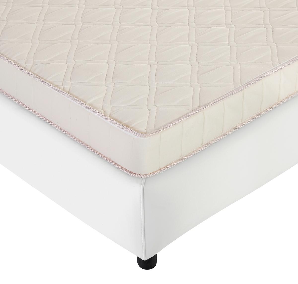 Kaltschaummatratze Basci Plus 90x200 cm H2+h3, H: 13 cm - Weiß, Basics, Textil (90/200cm) - P & B