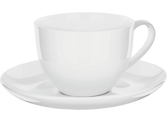 Šálek Na Kávu S Podšálkem Bonnie -top- - bílá, Moderní, keramika (0,28l) - Mömax modern living Šálek Na Kávu S Podšálkem Bonnie -top- - bílá, Moderní, keramika (0,28l) - Mömax modern living