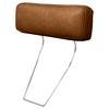 Kopfstütze Spring, Cognac B: 52 cm - Cognac, Design, Leder (52/17/14cm) - Livetastic