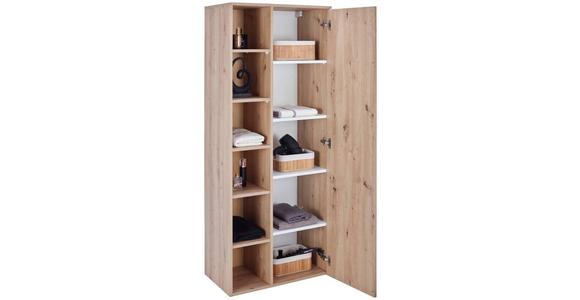 Hochschrank Fresh 240-Z-06502 Hs - Eiche Artisan, KONVENTIONELL, Holzwerkstoff (65/168,5/38,5cm) - Ondega