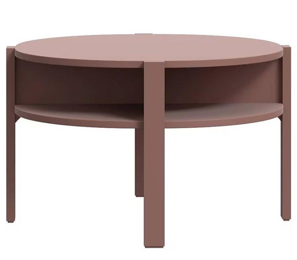 KONFERENČNÝ STOLÍK TOBAGO - terakotová, Design, kompozitné drevo (74,4/45,5cm) - Carryhome