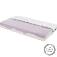 Komfortschaummatratze Ergo Duo 160x200cm Mittelfest - Weiß, Textil (160/200cm) - Primatex