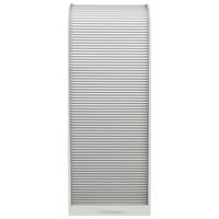 Aktenschrank Weiß B: 69 cm - Weiß, MODERN, Holzwerkstoff/Kunststoff (69/192/44cm) - Livetastic