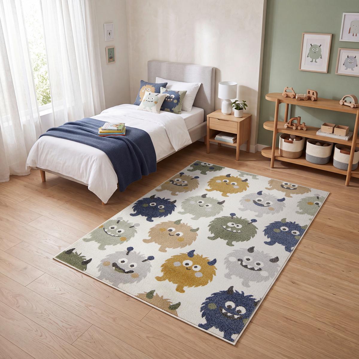 DETSKÝ KOBEREC SMILO - krémová, Konventionell, textil (120/170cm) - Mömax