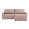 Ecksofa Josh Rosa S: 229x146 Cm - Rosa, Trend, Textil (229/146cm)
